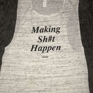 What a great shirt to make a point! Lol